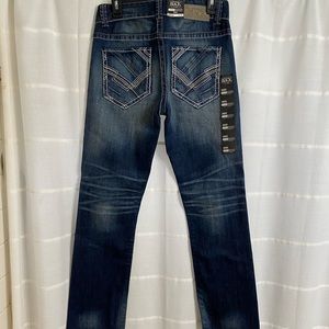Mens size 30 NWT buckle black bootleg